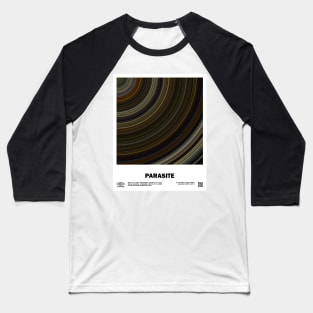 minimal_Parasite Abstract Circular Art Movie Baseball T-Shirt